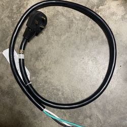 New 3-Prong Electrical Cord - For Outdoor Vehicle Or Dryer