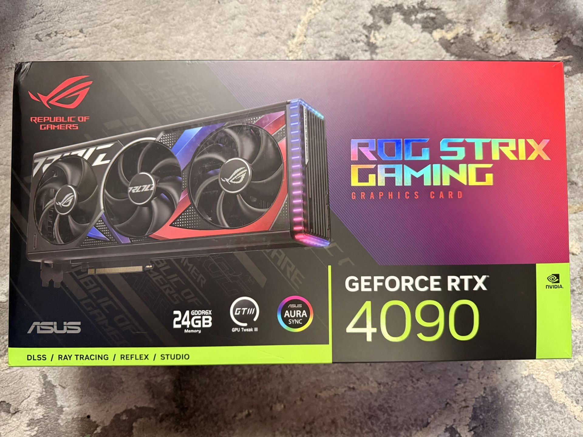 ASUS ROG Strix GeForce RTX 4090 Gaming Graphics Card