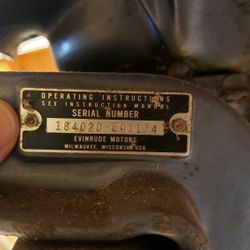 1964 Evinrude 18hp short shaft