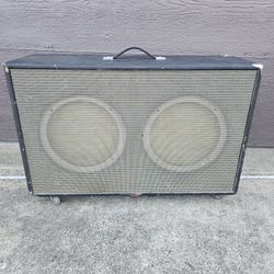 Vintage Bass Amp Speaker Touring Cabinet AC/DC Band Memorbilia 