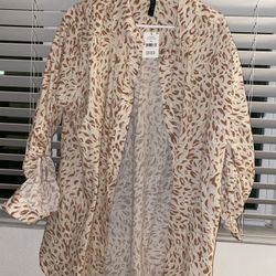 Oversized Beach Shirt Women 