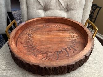 Decrotive tray