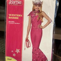 Western Barbie  Size 8-10 Youth