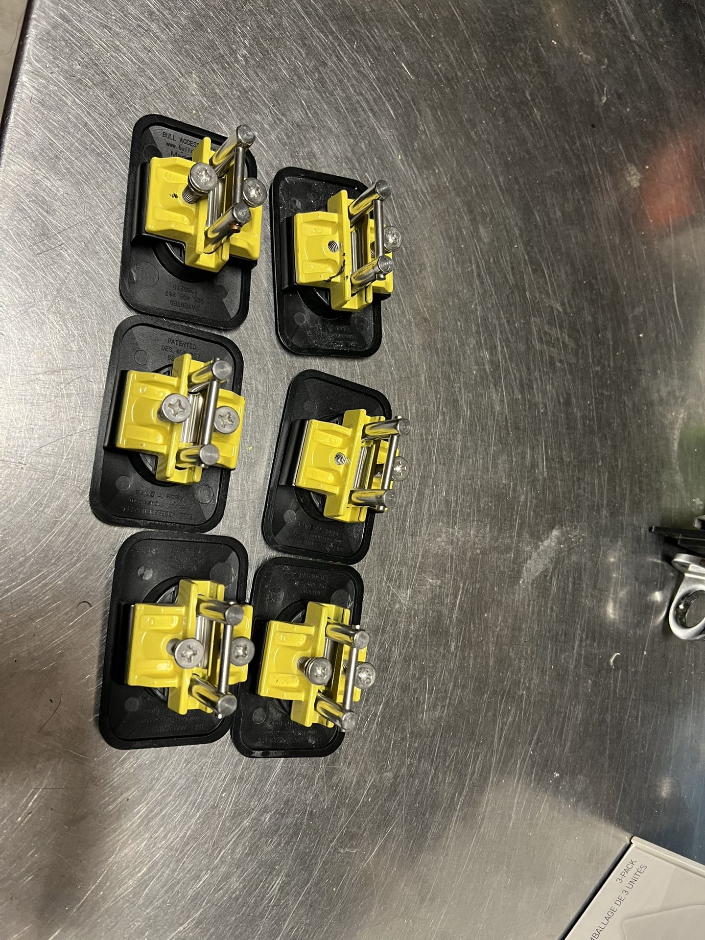 Bull Ring Classic Raised Fit Retractable Tie Down Anchors for '98-14 Ford F150, 98-16 Ford Super Duty, 88-13 Chevrolet Silverado and GMC Sierra, 95-08