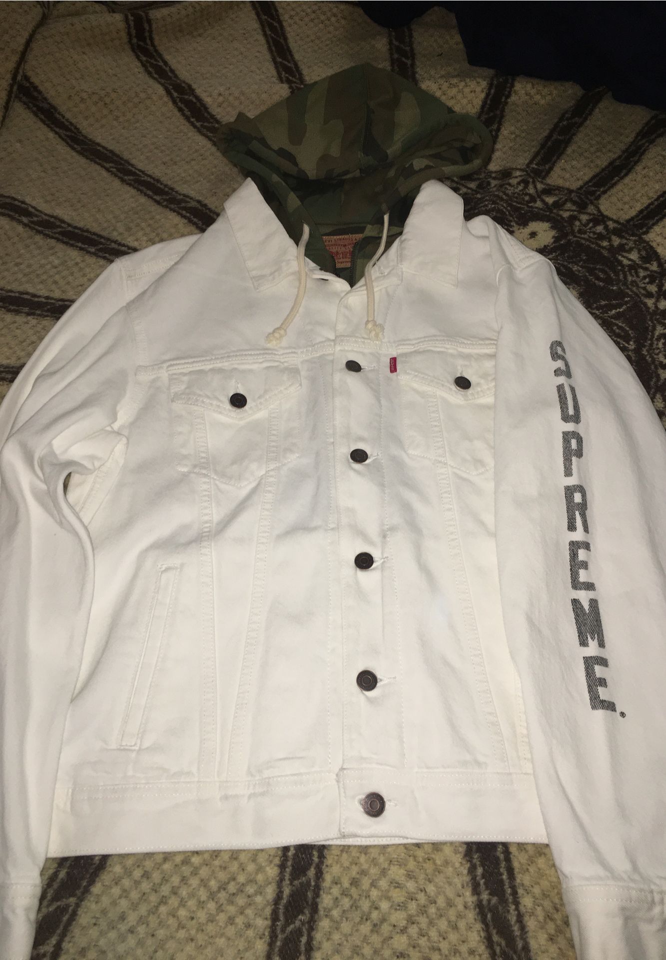 Supreme levis denim jacket ds xl