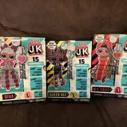 Lol Dolls, Fashion Dolls, Diva, Queen Bee, M.C. Swag, J.K.