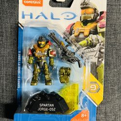 Mega Construx Halo Heroes Series 9 Spartan Jorge-052 GCM24 - New, Sealed!