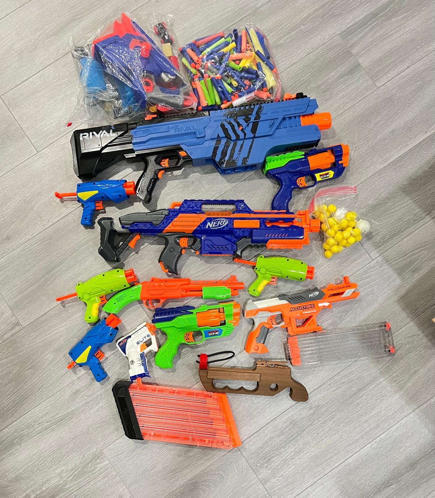 Nerf Guns And Toys