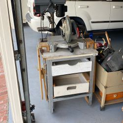 Craftsman Drill Press and Chop Saw