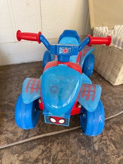 Spidey ride on quad