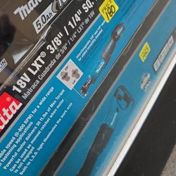 18v Makita Ratchet Tool Only,  1/4" & 3/8" Anvils Included, New, Financing Available 