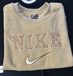 Nike Beige Pullover Sz L