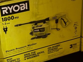 Ryobi 1800 PSI Electric Pressure Washer