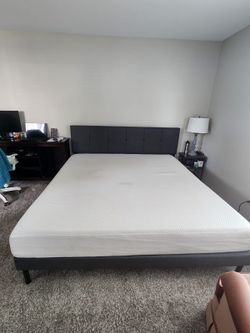 King Size Bed With Mattress, Moving Sell Need To Gone ASAP