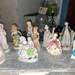 Vintage Figurine Bundle  The Price Posted Is For All Them