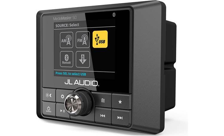50 JL Audio MediaMaster 50 Marine digital media receiver with Bluetooth® (does not play CDs)