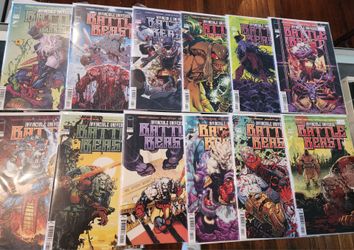 Battle Beast Comics set 1-12 $70