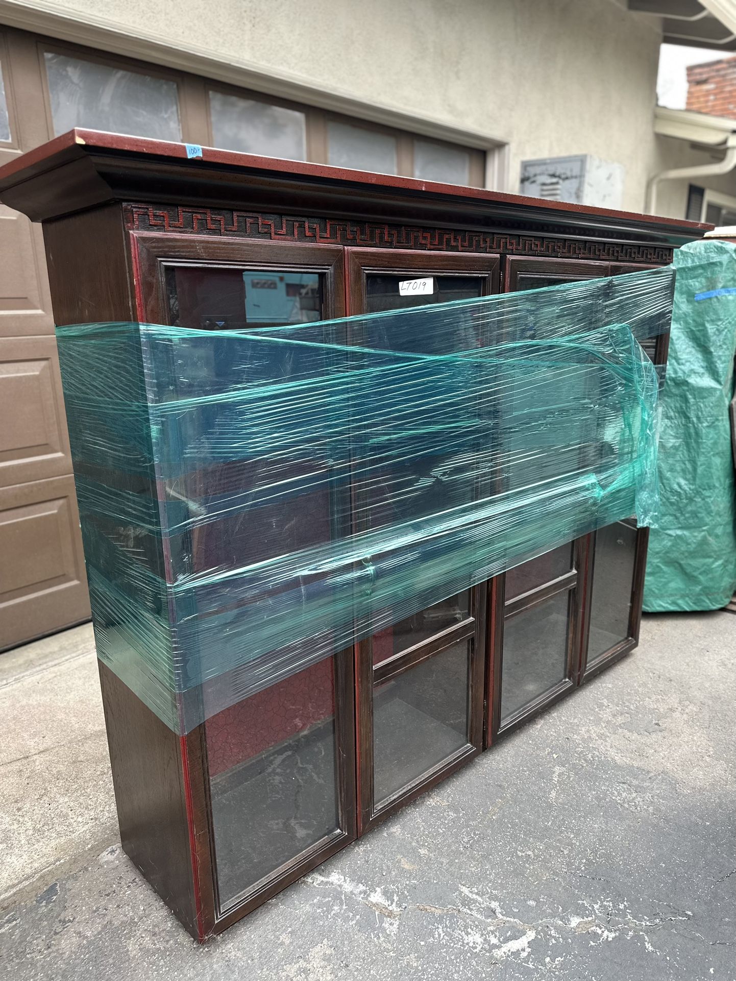 Huge Display Case With Lights - No Shelves