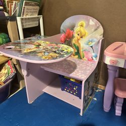 Dora And Tinkerbell Children Desk Chairs