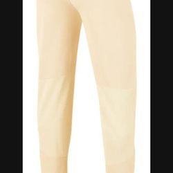 Brand New Nike Ivory Cream Color Long Baseball Pants Men Sizes Large, Extra Large, XL