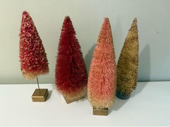 Bottle brush trees - Christmas & Holiday decorations
