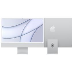 Apple IMAC 24 inch Silver and White 