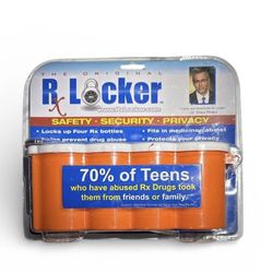 🔥 The Original Rx Bottle Locker Prescription Medicine Safe🔥