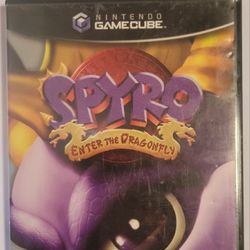 Spyro - Enter The Dragonfly - Nintendo Gamecube 