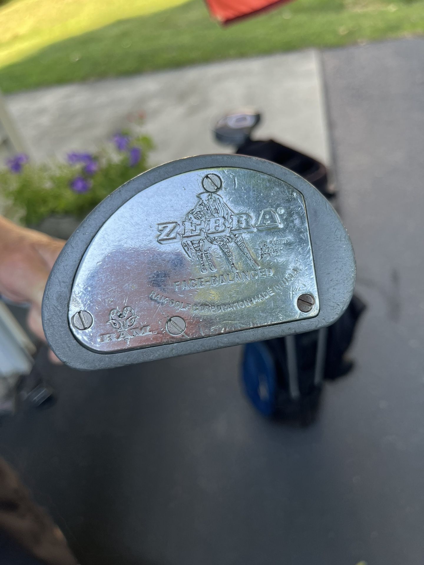 Zebra Putter Right Handed