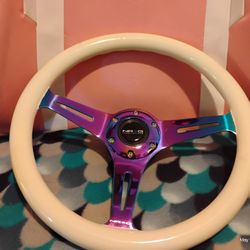 NRG Steering Wheel- Glow In The Dark!