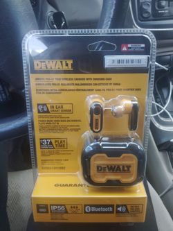 Dewalt jobsite pro x-1 wireless earbuds