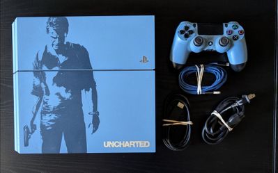 PlayStation 4 Console with all cables and controller tested and working