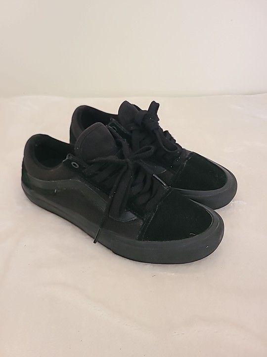 Vans Skate Shoe Pro Black Size 8.5