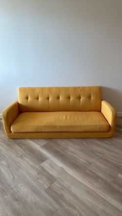 Yellow couch