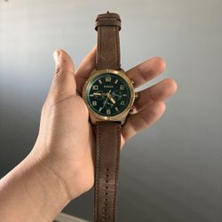 Fossil Brox Chronograph Gold Watch 