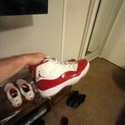 Cherry Red Jordan 11's For Sale