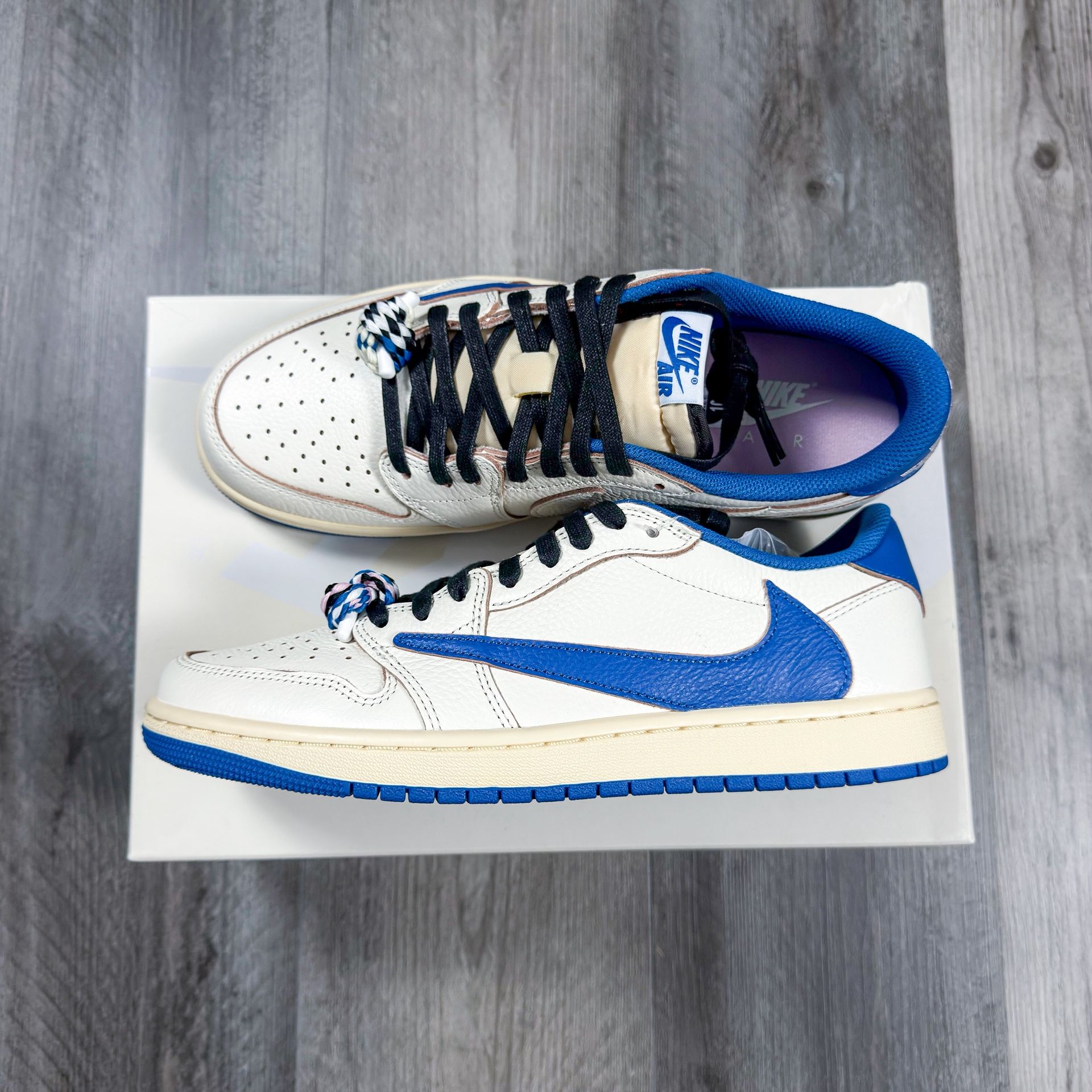 Jordan 1 Low Fragment x Travis Scott Sz 9.5, 10 $250