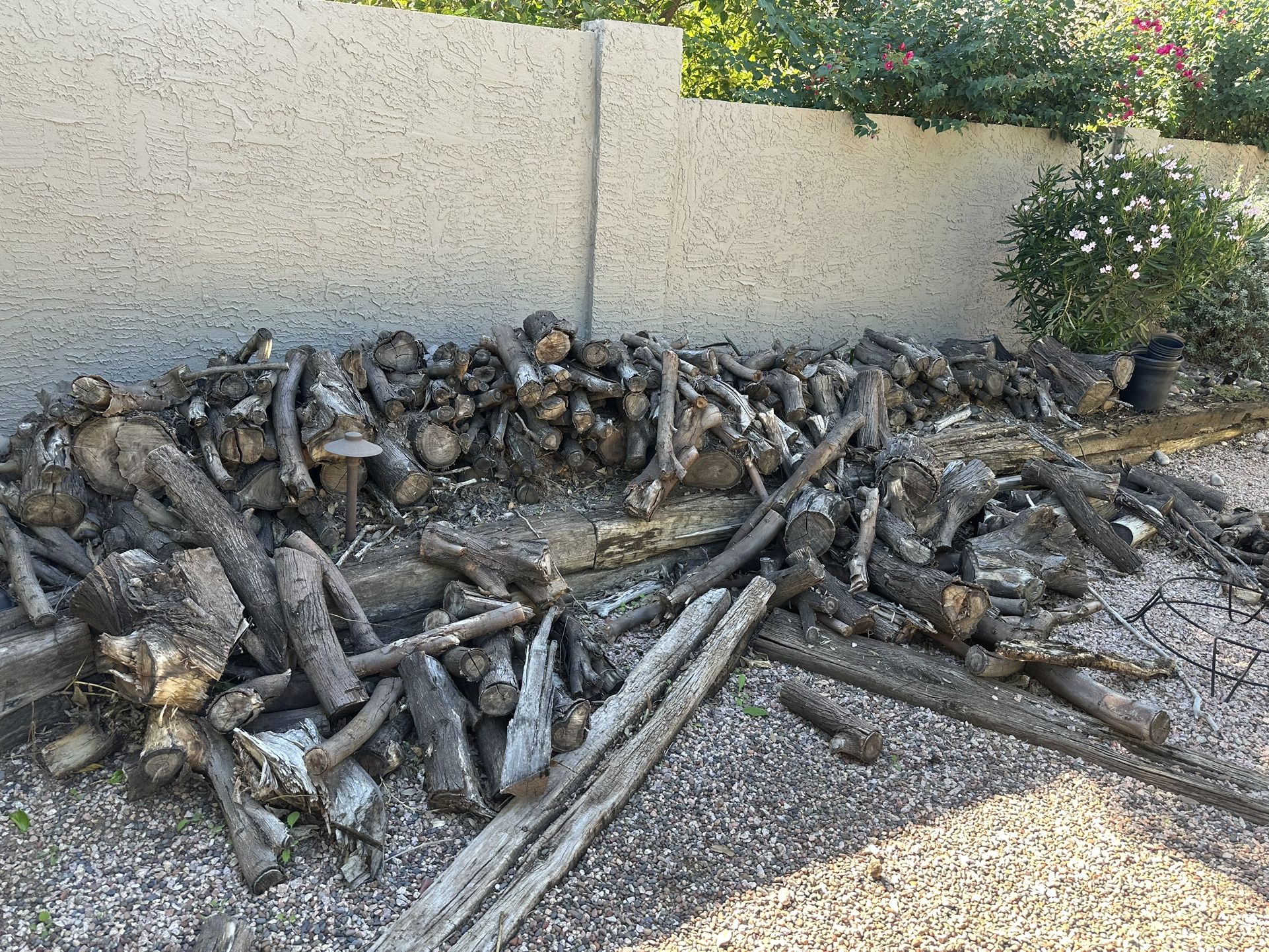 Free Mesquite Firewood