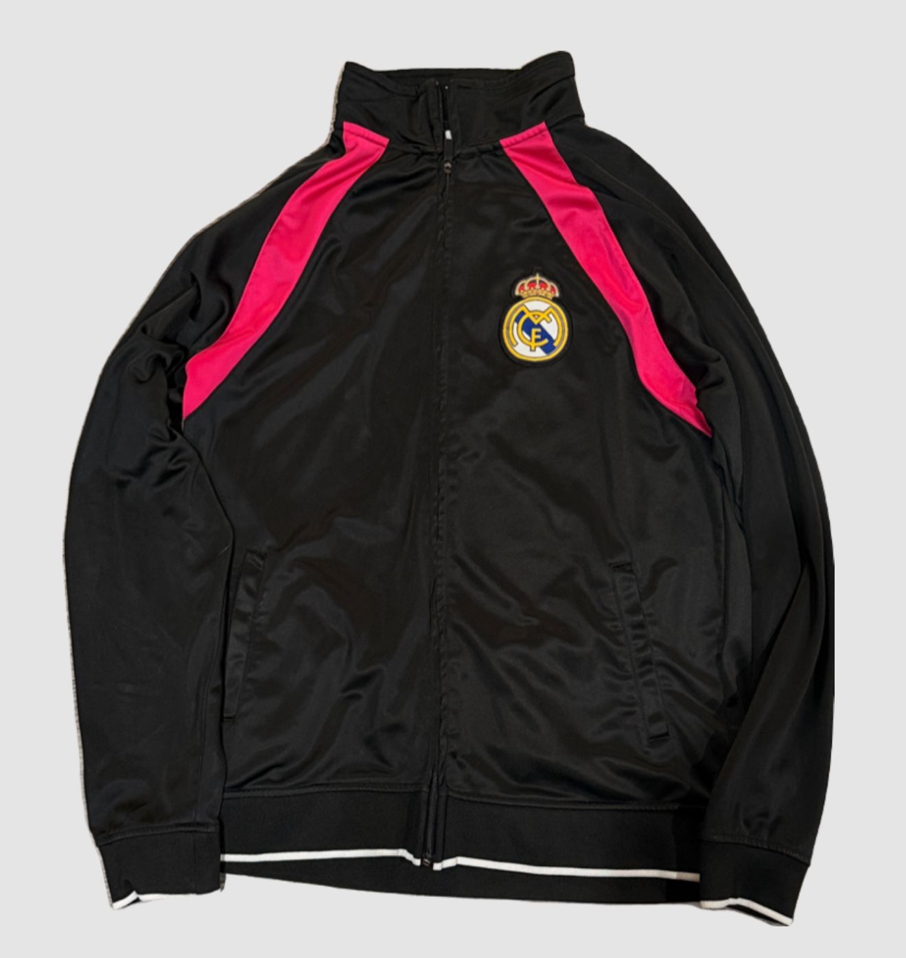 2014-15 Black & Pink Real Madrid track jacket 