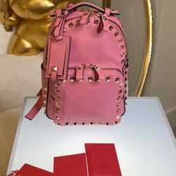 Authentic Valentino rockstud Medium backpack 