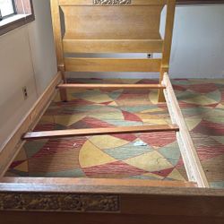 Free twin frame bed