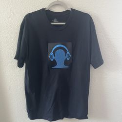Mens led light up shirt -Sz XL