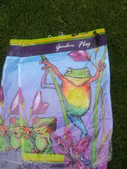 Garden Flag (Frog) New