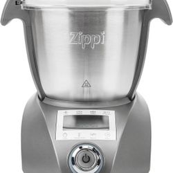 Zippi Multi Cooker, Compact All-In-One Blender, Cooker, Steamer and Food Processor, Includes Recipe Guide and Dishwasher-Safe Attachments