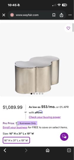 Cloud Coffee Table