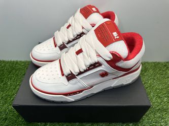Amiri White & Red MA-1 Sneakers