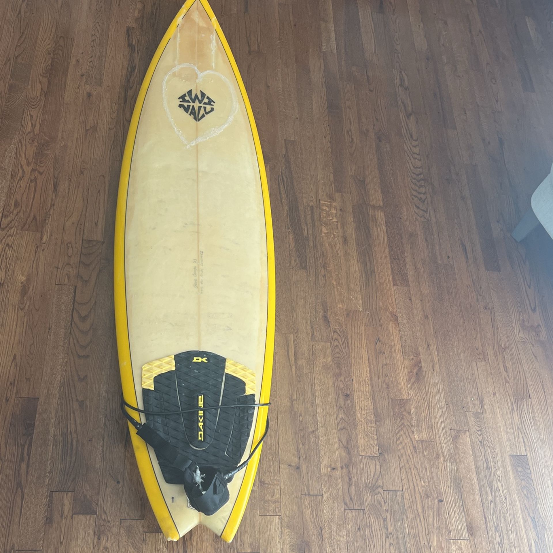 6.5ft hardtop Surfboard