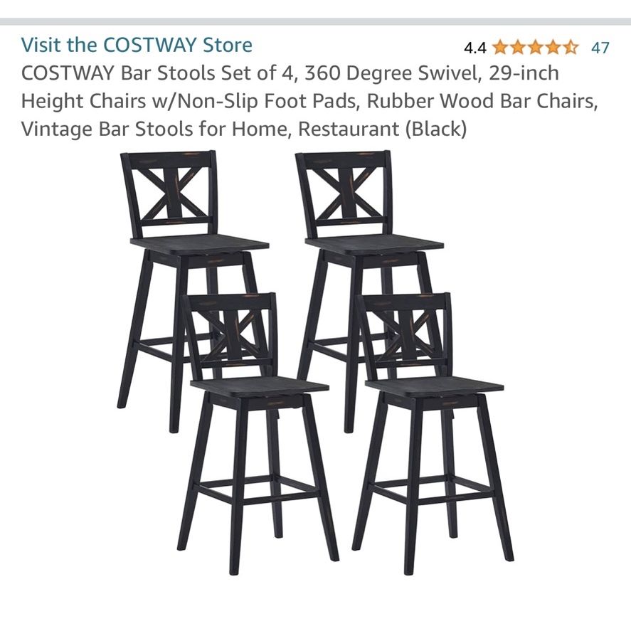 Band New Bar Stool Chairs 