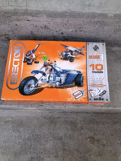 ctor Design 3 #6700 Motorcycle Assembly Instructions Models 287 Parts MISB