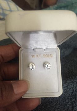 14k gold earrings